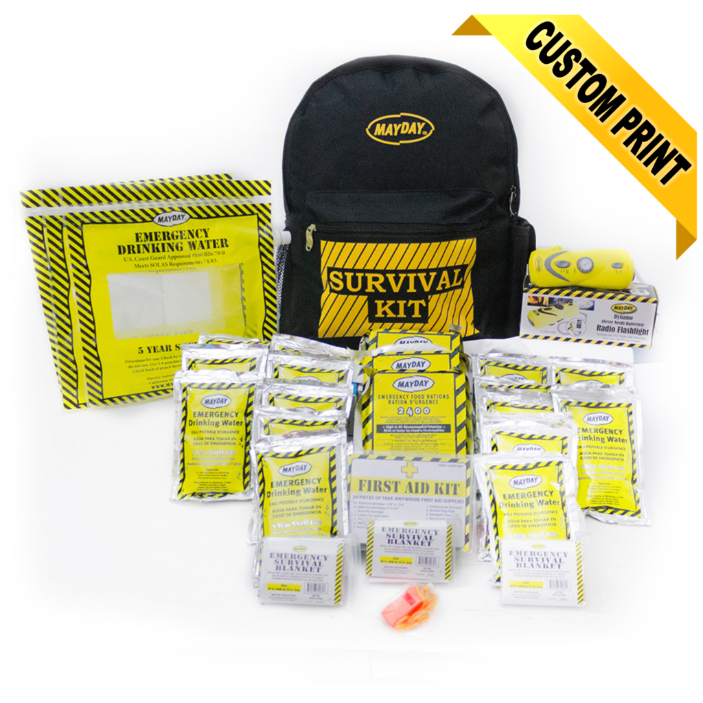 13029 Economy Emergency Backpack Kits (3 Person Kit) – Earthquake ...