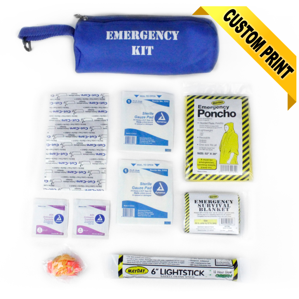 13070 Small Roll Bag Emergency Kit (13 Piece) Earthquake Management
