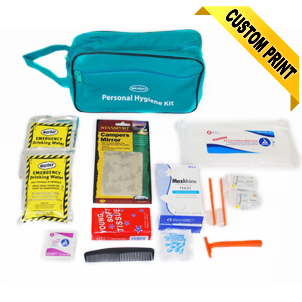 13085 Deluxe Personal Hygiene Kit (21 Piece) Earthquake Management