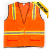Safety Reflective Jacket (Orange)