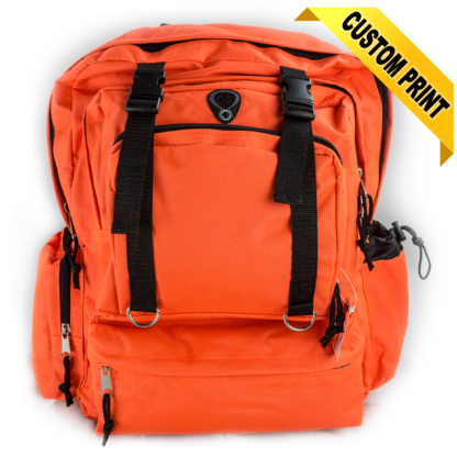 11673 Deluxe Orange Back Pack