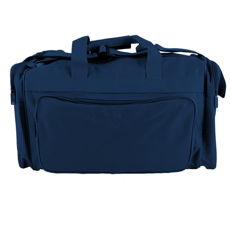 11664 Sports Bag Navy Blue 21″x 10.25″x 9.5″ Earthquake Management